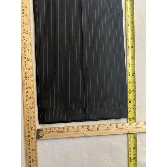 Ralph Lauren LRL Mens 42L 40x30 Black Stripe 2 Piece Suit Note - Picture 14 of 16